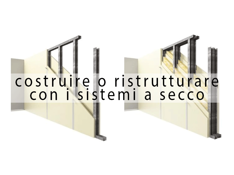 Ristrutturare con i sistemi a secco a Montalto Uffugo in provincia di Cosenza